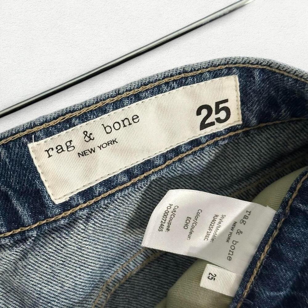 Rag & Bone The Saige Denim Jeans in Echo - Picture 3 of 8